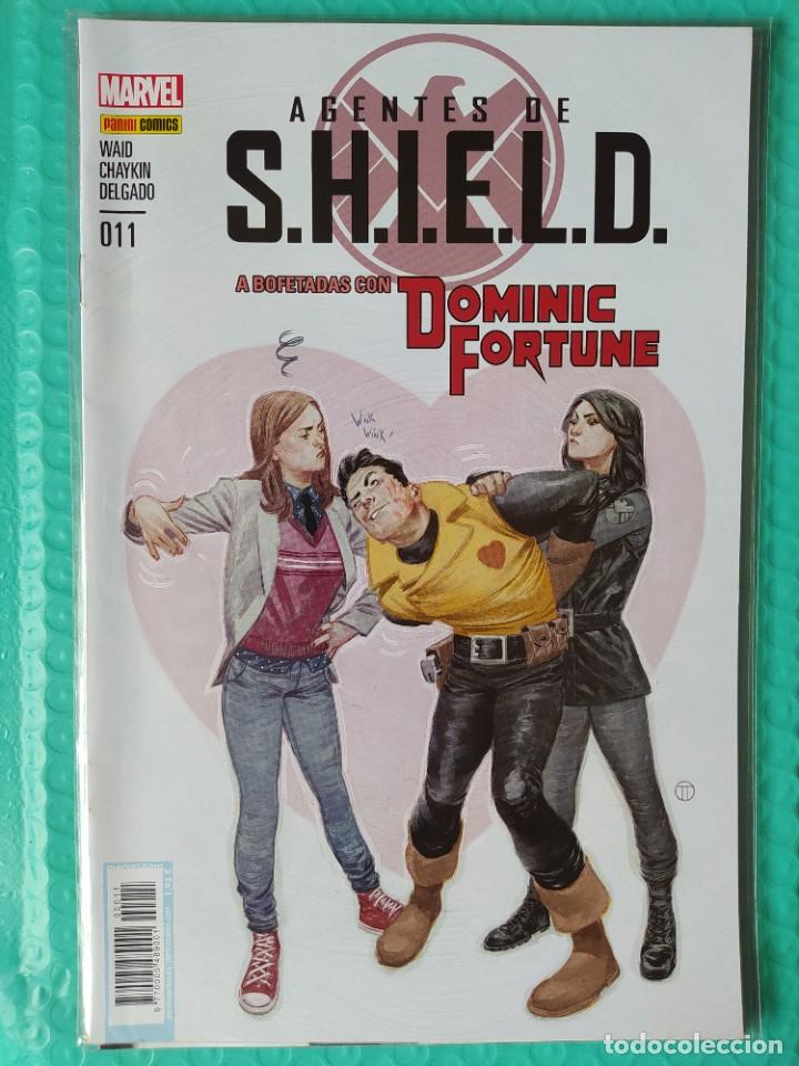 C&oacute;mics: AGENTES DE SHIELD N&ordm;11- PANINI - MARVEL-NM-BOLSA & BACKBOARD - Foto 1