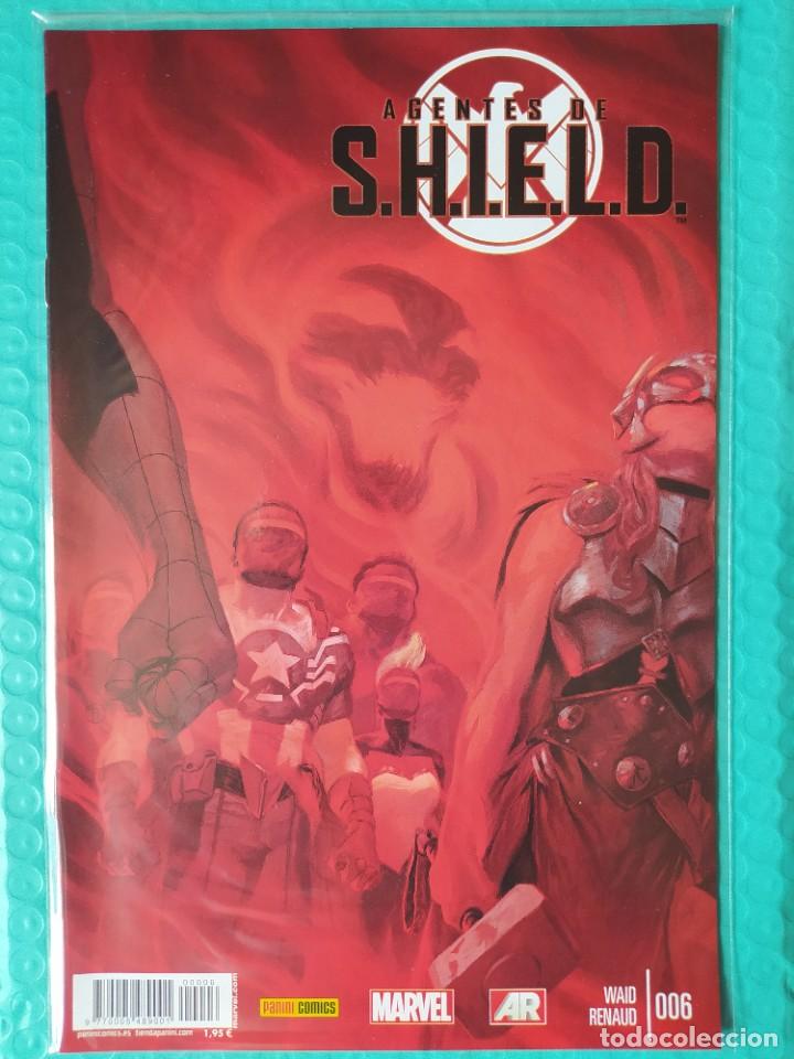 C&oacute;mics: AGENTES DE SHIELD N&ordm; 6- PANINI - MARVEL-NM-BOLSA & BACKBOARD - Foto 1