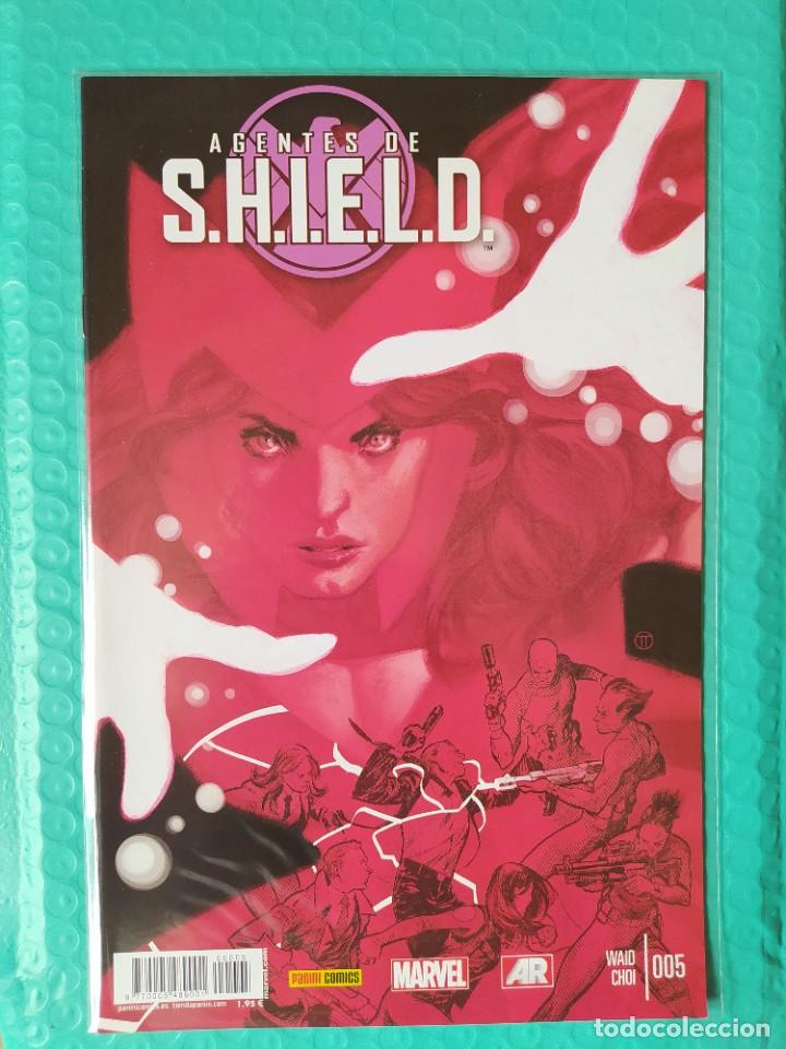 C&oacute;mics: AGENTES DE SHIELD N&ordm; 5- PANINI - MARVEL-NM-BOLSA & BACKBOARD - Foto 1