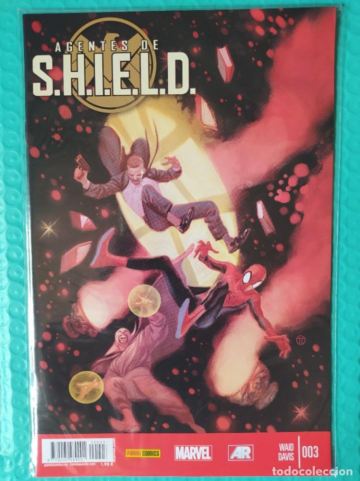 C&oacute;mics: AGENTES DE SHIELD N&ordm; 3- PANINI - MARVEL-NM-BOLSA & BACKBOARD - Foto 1