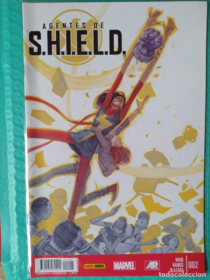 C&oacute;mics: AGENTES DE SHIELD N&ordm; 2- PANINI - MARVEL-NM-BOLSA & BACKBOARD - Foto 1