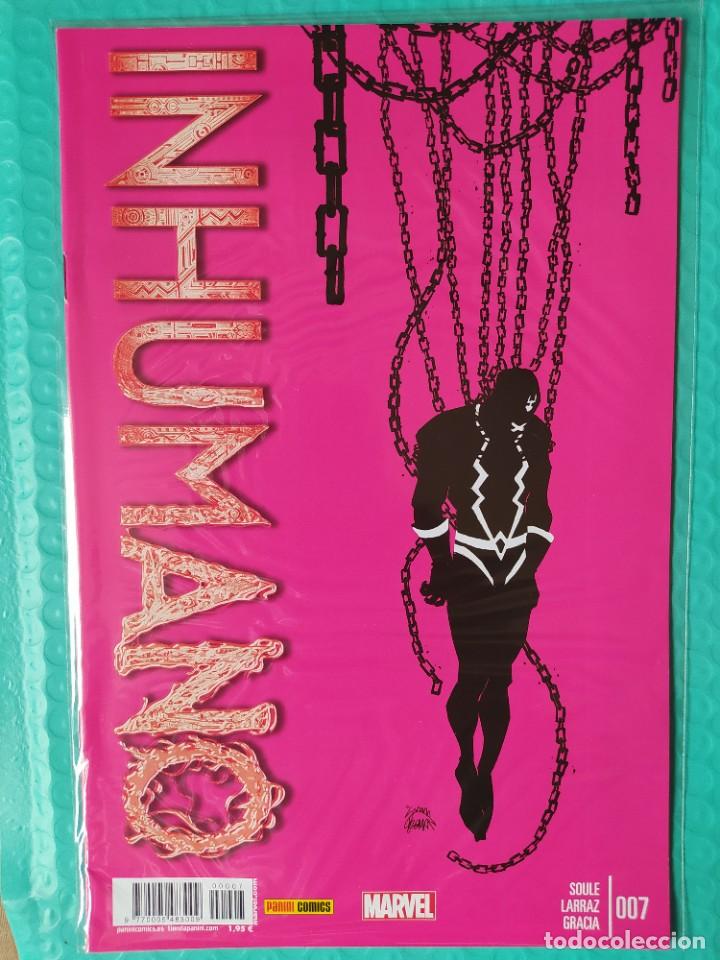 C&oacute;mics: IMHUMANO N&ordm; 7- PANINI - MARVEL-NM-BOLSA & BACKBOARD - Foto 1