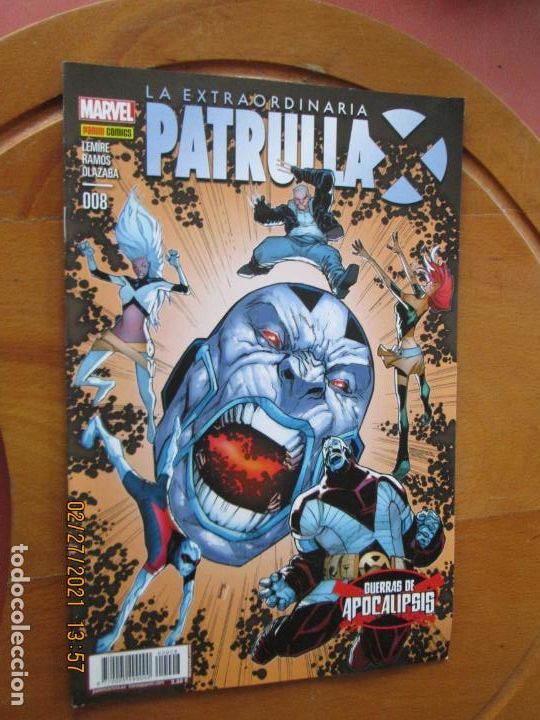 C&oacute;mics: PATRULLA X - GUERRAS DEL APOCALIPSIS - MARVEL PANINI COMIC N&ordm; 8 - Foto 1