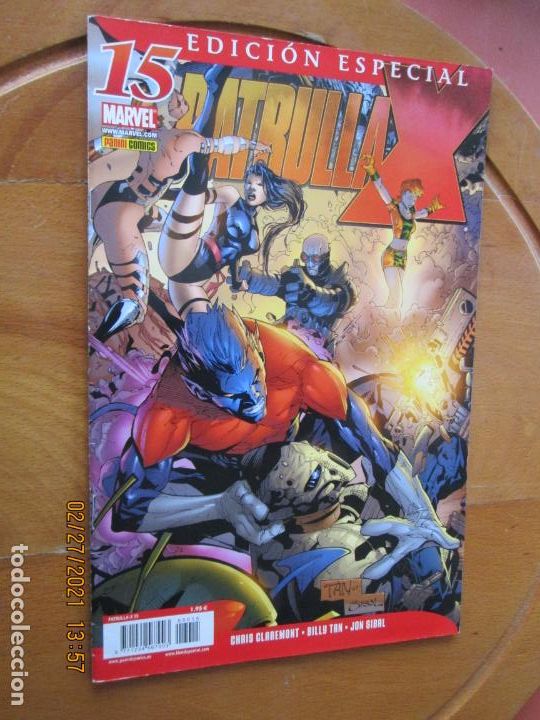 C&oacute;mics: PATRULLA X - EDICION ESPECIAL - MARVEL PANINI COMIC N&ordm; 15 - Foto 1