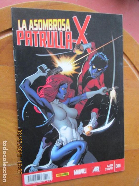 C&oacute;mics: PATRULLA X LA ASOMBROSA - MARVEL PANINI COMIC N&ordm; 6 - Foto 1