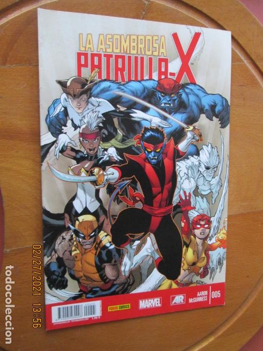 C&oacute;mics: LA ASOMBROSA PATRULLA X - MARVEL PANINI COMIC N&ordm; 005 - Foto 1