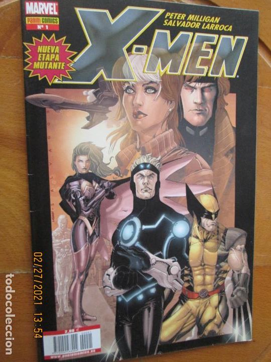 C&oacute;mics: X -MEN MARVEL PANINI COMIC N&ordm; 001 - AUSTEN -LARROCA -MIKI - Foto 1
