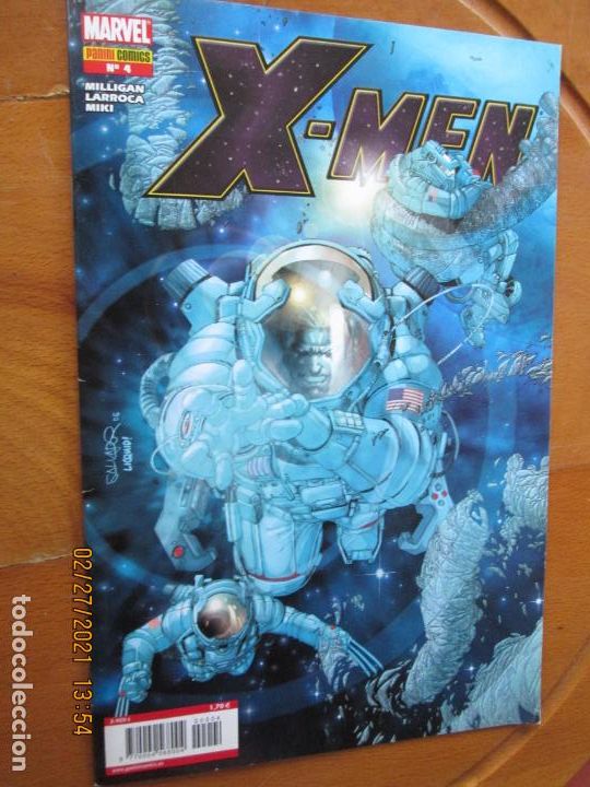 C&oacute;mics: X -MEN MARVEL PANINI COMIC N&ordm; 004 - AUSTEN -LARROCA -MIKI - Foto 1