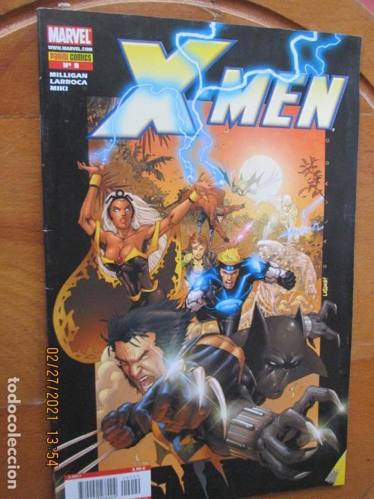 C&oacute;mics: X -MEN MARVEL PANINI COMIC N&ordm; 09- AUSTEN -LARROCA -MIKI - Foto 1