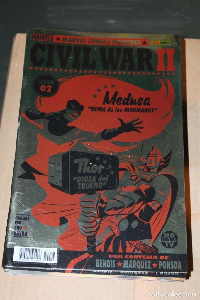 C&oacute;mics: Civil War 2 II Round 2 Medusa Vs Thor Panini Marvel - Foto 1