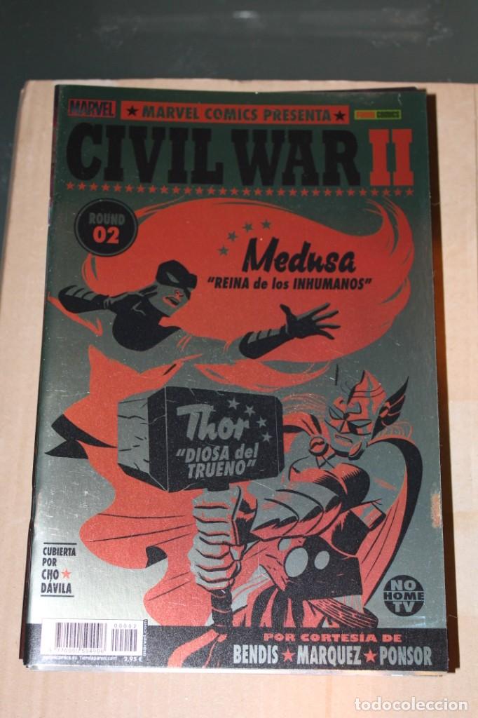 C&oacute;mics: Civil War 2 II Round 2 Medusa Vs Thor Panini Marvel - Foto 1