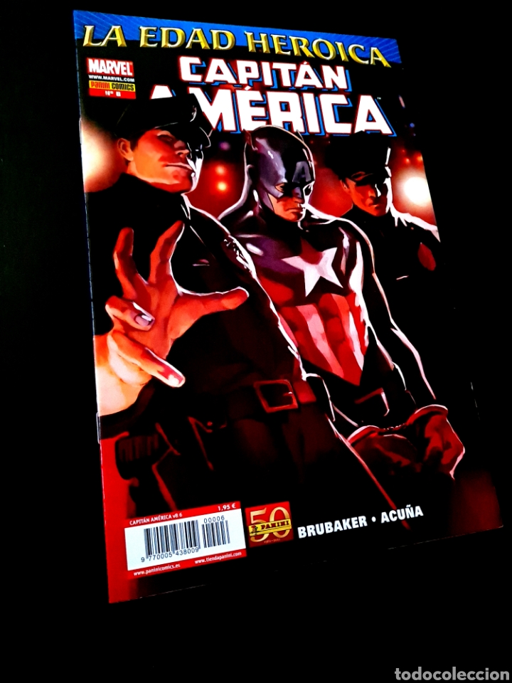 C&oacute;mics: DE KIOSCO CAPITAN AMERICA 6 VOL 8 COMICS PANINI MARVEL