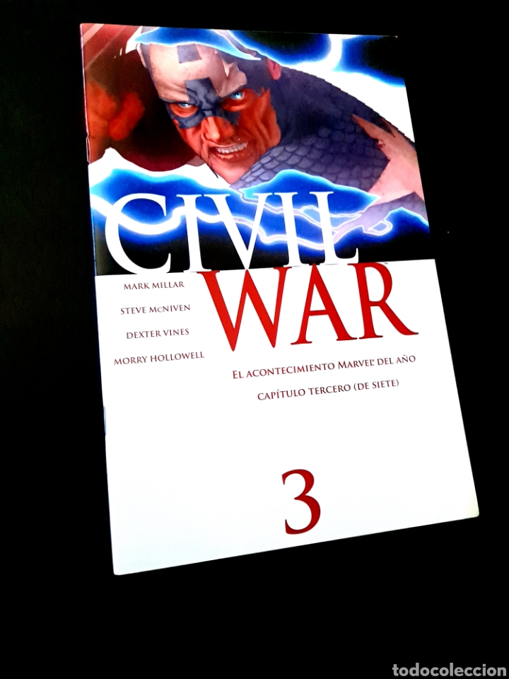 C&oacute;mics: EXCELENTE ESTADO CIVIL WAR 3 COMICS PANINI MARVEL - Foto 1