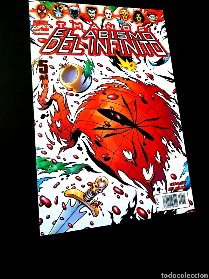 C&oacute;mics: EXCELENTE ESTADO THANOS EL ABISMO DEL INFINITO 5 COMICS FORUM MARVEL - Foto 1