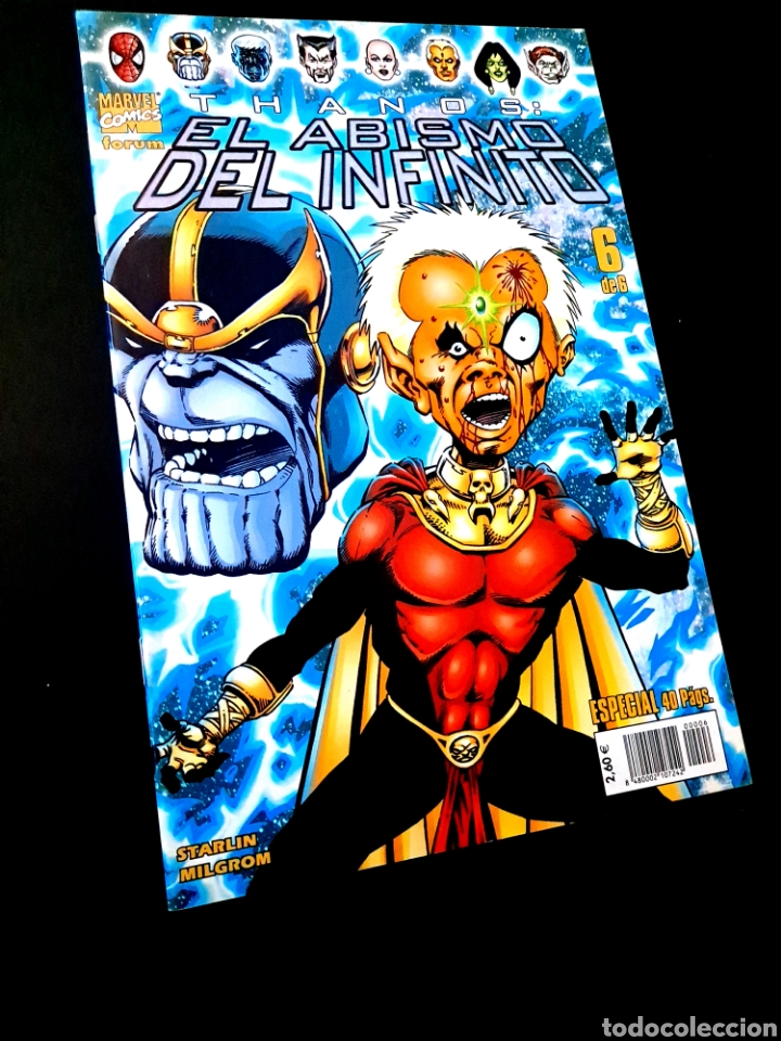 C&oacute;mics: EXCELENTE ESTADO THANOS EL ABISMO DEL INFINITO 6 COMICS FORUM MARVEL - Foto 1