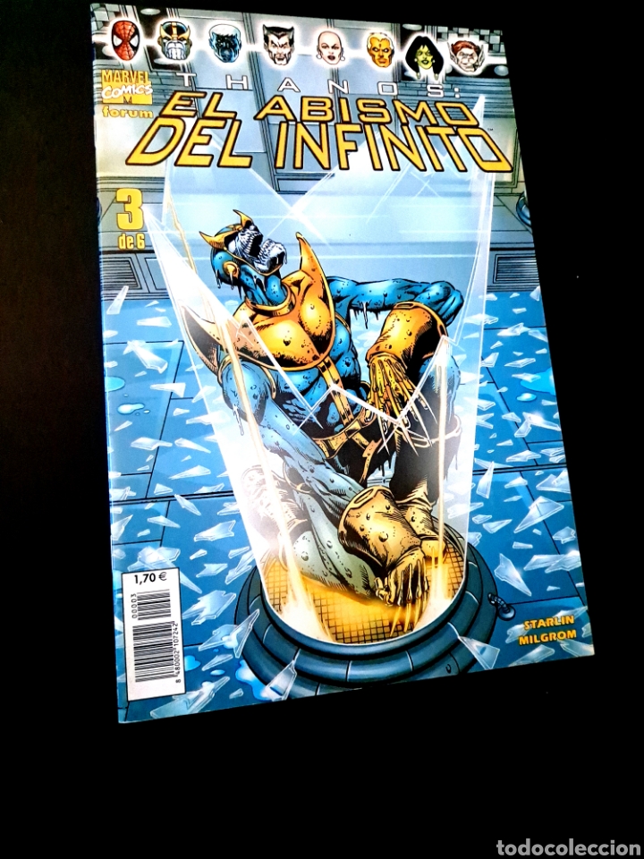 C&oacute;mics: EXCELENTE ESTADO THANOS EL ABISMO DEL INFINITO 3 COMICS FORUM MARVEL - Foto 1