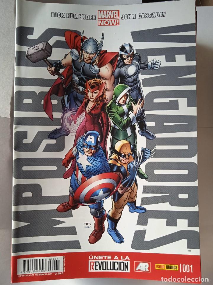 C&oacute;mics: IMPOSIBLES VENGADORES 1-PANINI - Foto 1