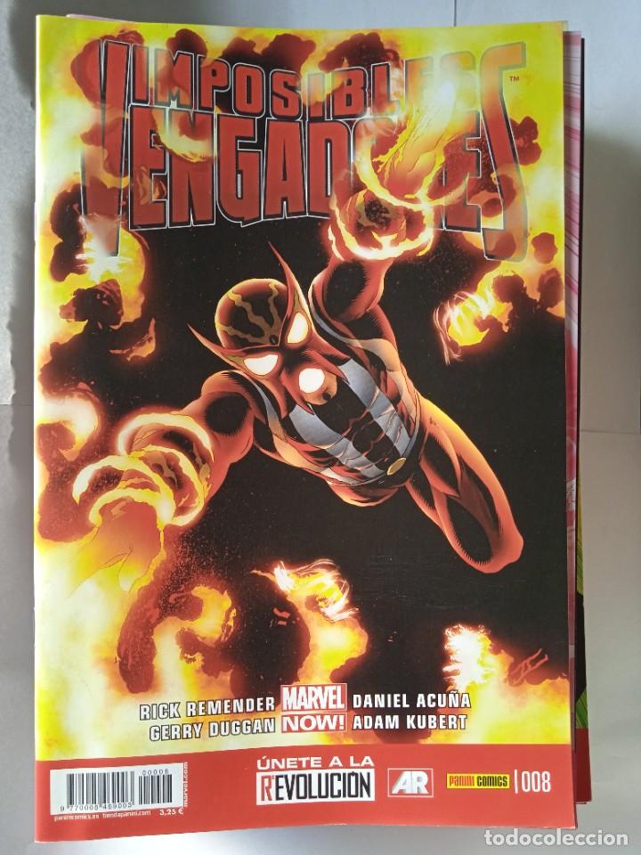 C&oacute;mics: IMPOSIBLES VENGADORES 8-PANINI - Foto 1