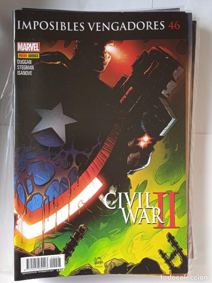 C&oacute;mics: IMPOSIBLES VENGADORES 46-PANINI - Foto 1