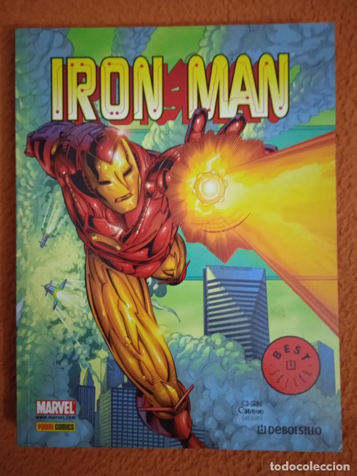 C&oacute;mics: IRON MAN DE BOLSILLO-PANINI-290 p&aacute;ginas - Foto 1