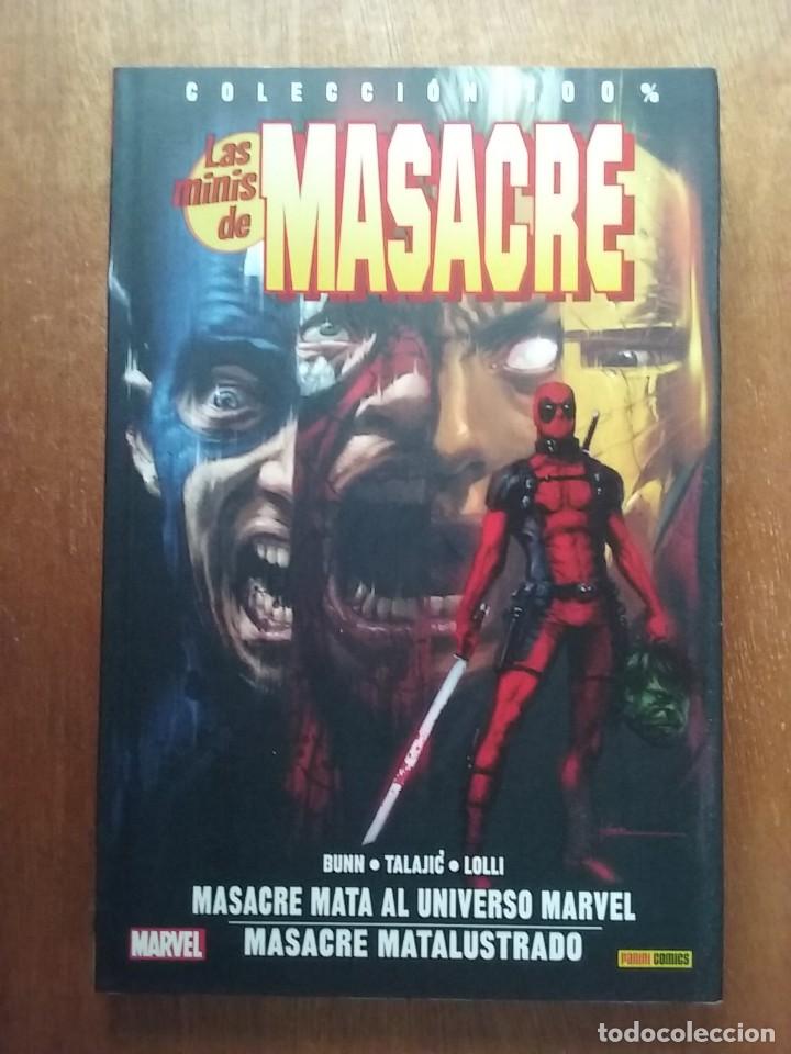 C&oacute;mics: LAS MINIS DE MASACRE 2, COLECCION 100%, MARVEL, PANINI COMICS - Foto 1