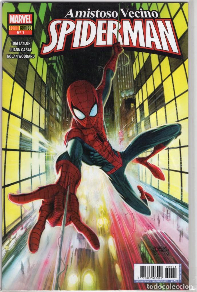 C&oacute;mics: AMISTOSO VECINO SPIDERMAN N&ordm; 1 - PANINI - IMPECABLE - Foto 1