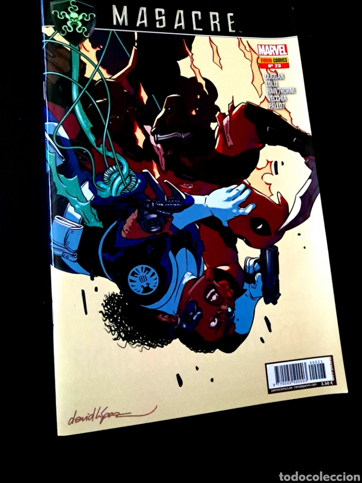 C&oacute;mics: DE KIOSCO MASACRE 23 COMICS PANINI MARVEL - Foto 1