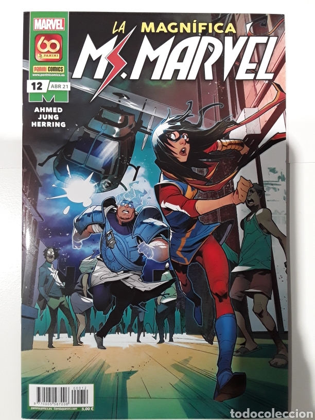 C&oacute;mics: La magn&iacute;fica ms. Marvel 12 (grapa) - Ahmed, Jung, Herring - Panini / Marvel - Foto 1