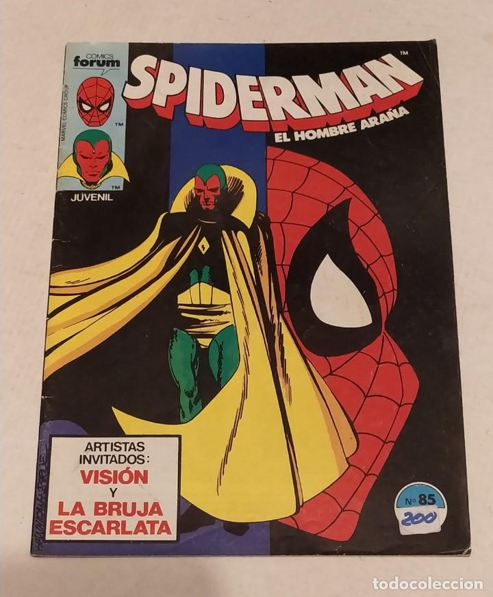 C&oacute;mics: SPIDERMAN N&ordm; 85 - COMICS FORUM - MARVEL. A&Ntilde;O 1986 - Foto 1