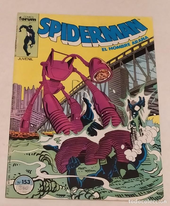C&oacute;mics: SPIDERMAN N&ordm; 153 - COMICS FORUM - MARVEL. A&Ntilde;O 1988 - Foto 1