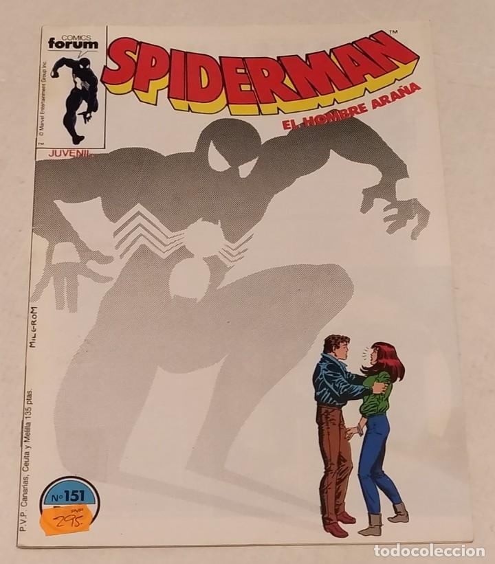 C&oacute;mics: SPIDERMAN N&ordm; 151 - COMICS FORUM - MARVEL. A&Ntilde;O 1988 - Foto 1
