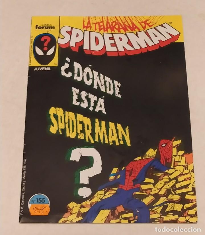 C&oacute;mics: SPIDERMAN N&ordm; 155 - COMICS FORUM - MARVEL. A&Ntilde;O 1988 - Foto 1
