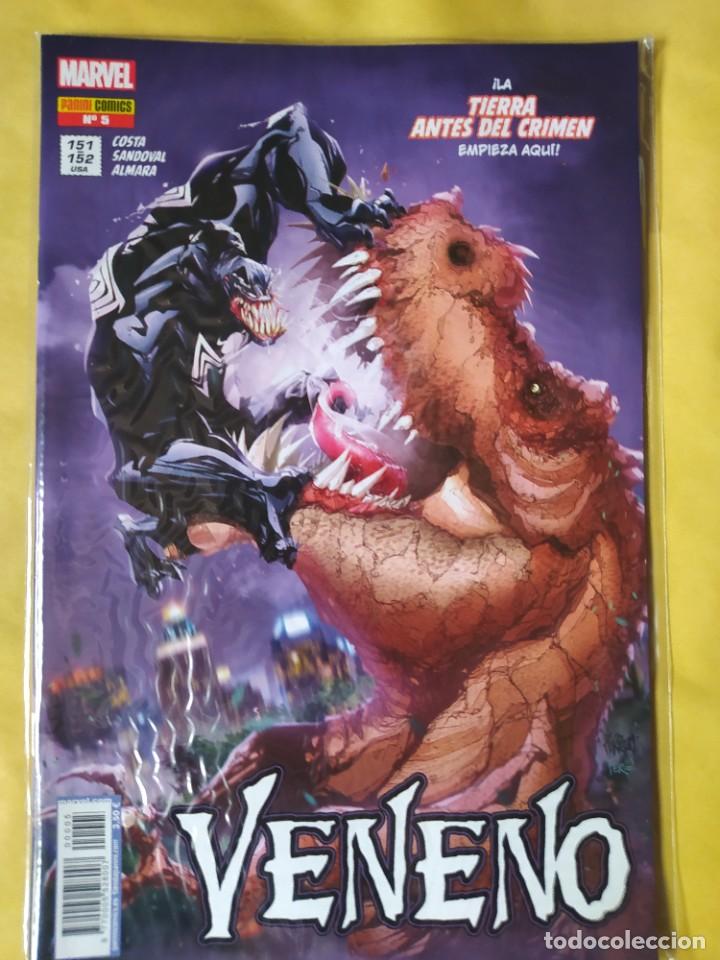 C&oacute;mics: VENENO #5-DESCATALOGADO-NUEVO- PANINI MARVEL-BOLSA &BACKBOARD - Foto 1
