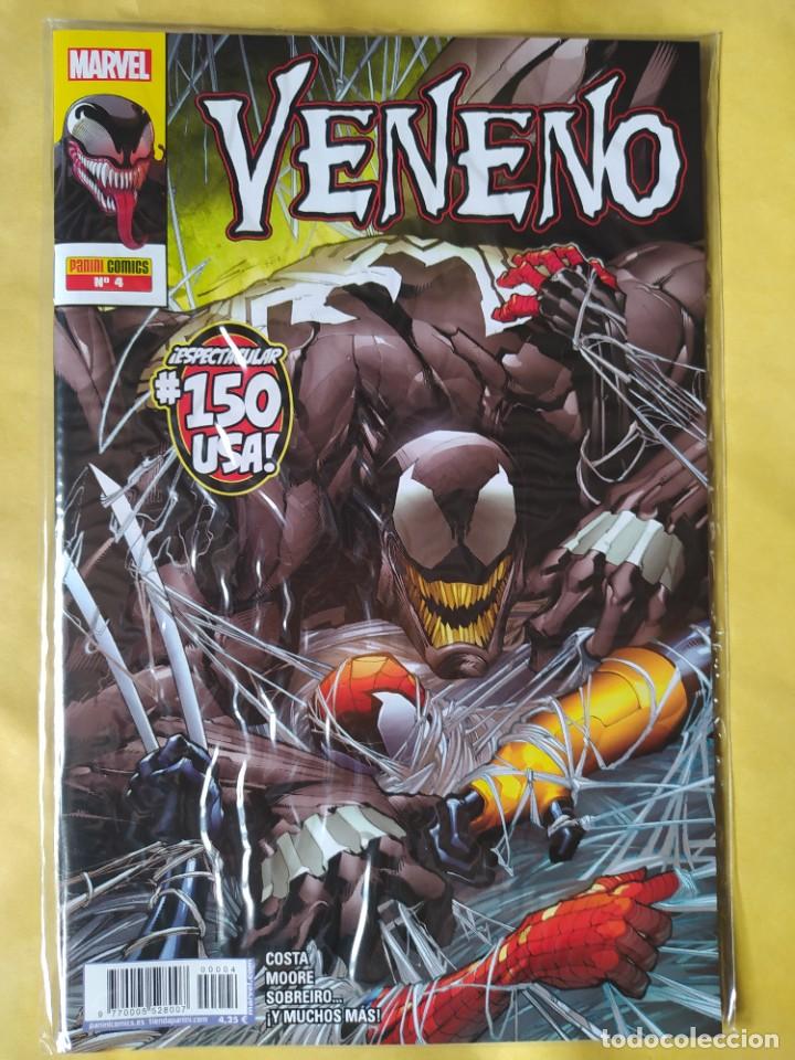 C&oacute;mics: VENENO #4-DESCATALOGADO-NUEVO- PANINI MARVEL-BOLSA &BACKBOARD - Foto 1