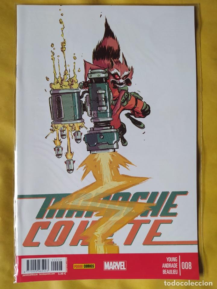 C&oacute;mics: MAPACHE COHETE N&ordm;8-&iexcl;&iexcl;NUEVO!!-PANINI-MARVEL-BOLSA & BACKBOARD - Foto 1