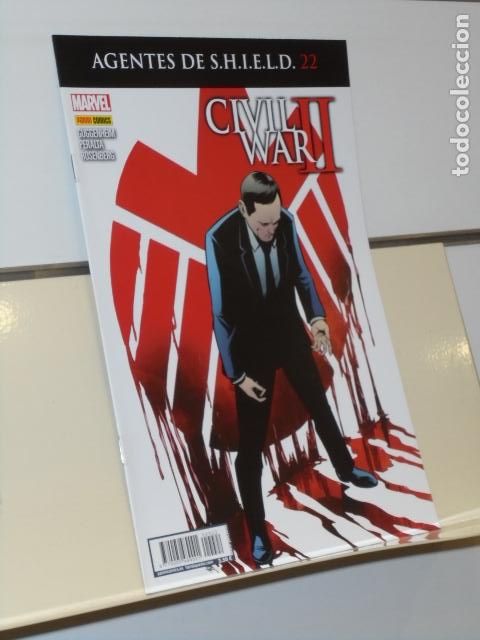 C&oacute;mics: AGENTES DE SHIELD N&ordm; 22 CIVIL WAR II MARVEL - PANINI - Foto 1
