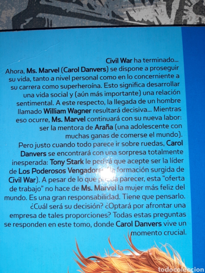 C&oacute;mics: Ms. Marvel , Binaria , tomo de Panini - Foto 2