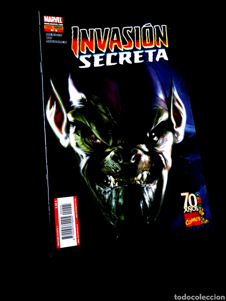 C&oacute;mics: EXCELENTE ESTADO INVASION SECRETA 5 COMICS PANINI MARVEL