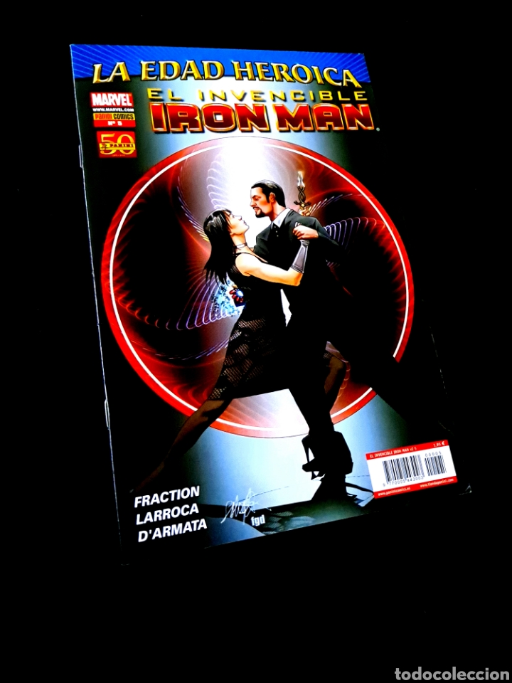 C&oacute;mics: EXCELENTE ESTADO EL INVENCIBLE IRON MAN 5 COMICS PANINI MARVEL - Foto 1