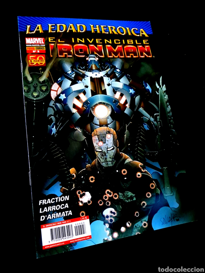 C&oacute;mics: EXCELENTE ESTADO EL INVENCIBLE IRON MAN 3 COMICS PANINI MARVEL - Foto 1