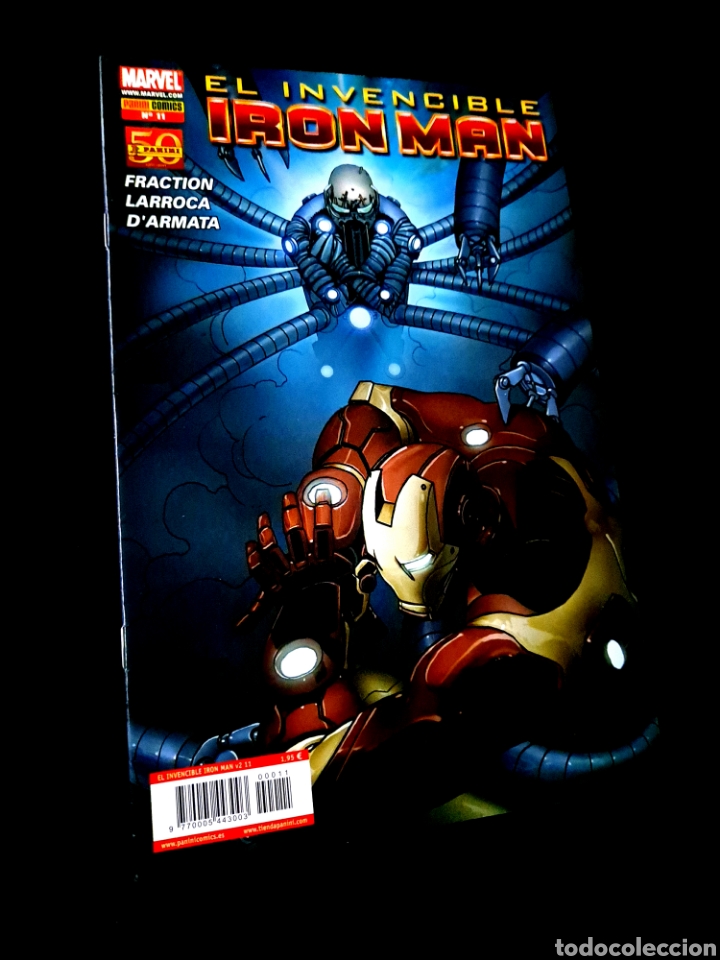 C&oacute;mics: EXCELENTE ESTADO EL INVENCIBLE IRON MAN 11 COMICS PANINI MARVEL - Foto 1