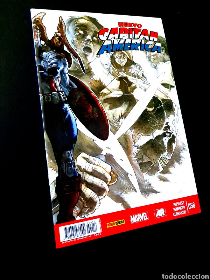 C&oacute;mics: EXCELENTE ESTADO NUEVO CAPITAN AMERICA 56 COMICS PANINI MARVEL - Foto 1