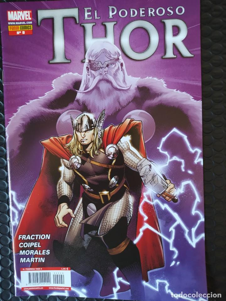 C&oacute;mics: DESCATALOGADO 2012-EL PODEROSO THOR N&ordm;9-PANINI-MARVEL-NUEVO(NM)-BOLSA & BACKBOARD - Foto 1