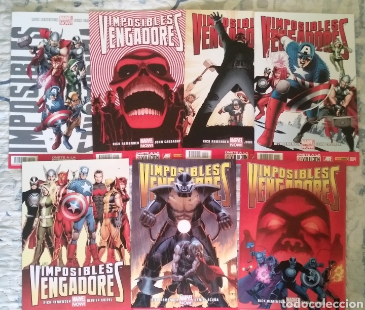 C&oacute;mics: Pack imposibles Vengadores 7 n&uacute;meros, Panini - Foto 1