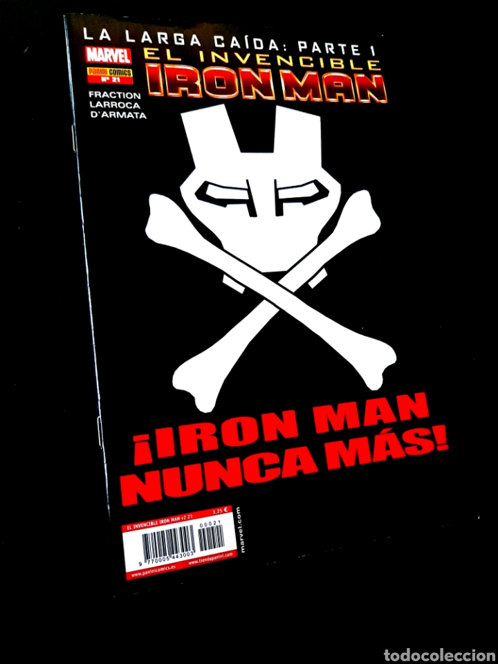 C&oacute;mics: CASI EXCELENTE ESTADO EL INVENCIBLE IRON MAN 21 COMICS PANINI MARVEL - Foto 1