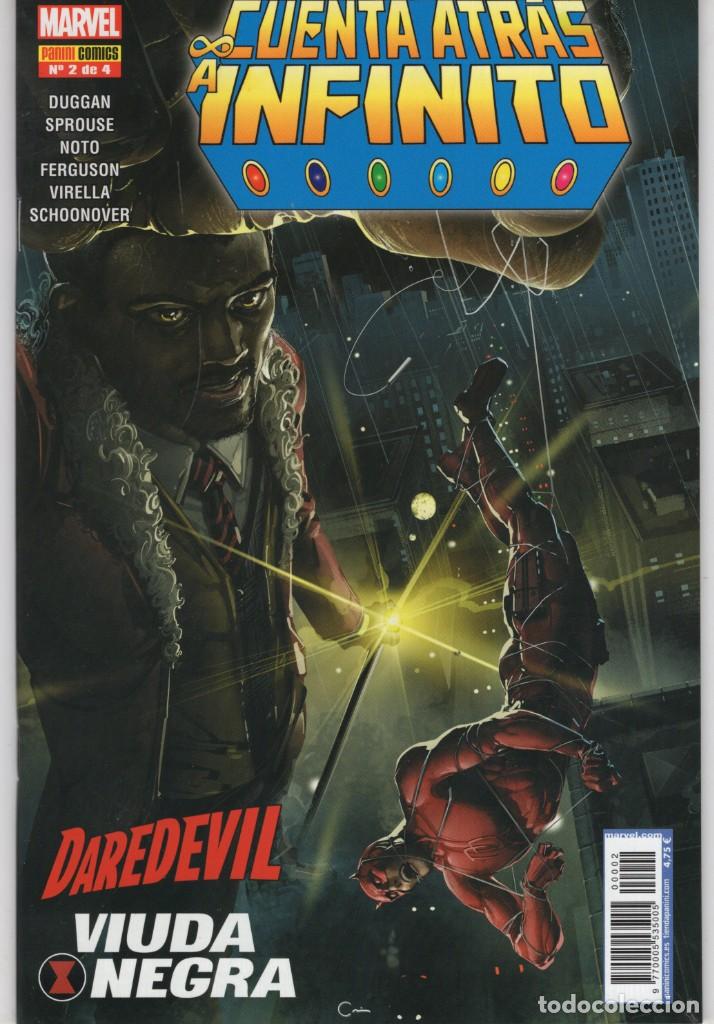 C&oacute;mics: CUENTA ATRAS A INFINITO HEROES N&ordm; 2 - PANINI - IMPECABLE - Foto 1