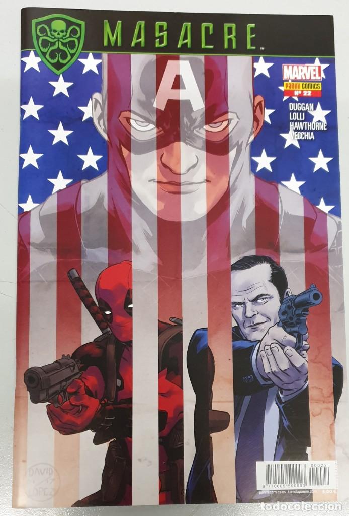 C&oacute;mics: MASACRE VOL 3 N&ordm; 22 / MARVEL - PANINI - Foto 1