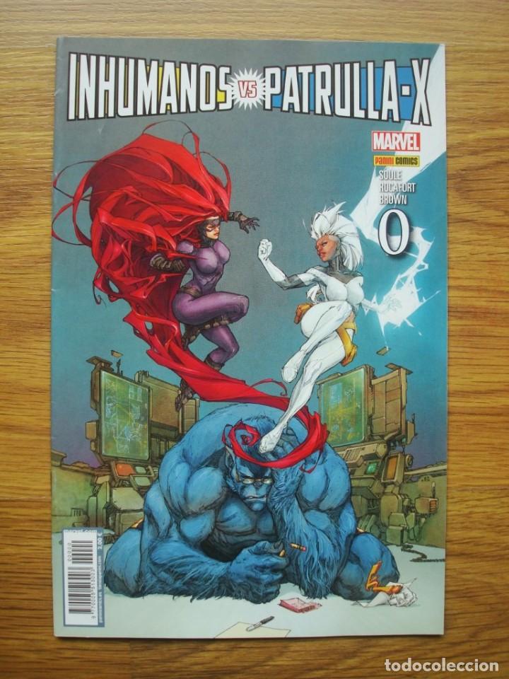 Comics: Inhumanos vs Patrulla-X nº 0 Panini
