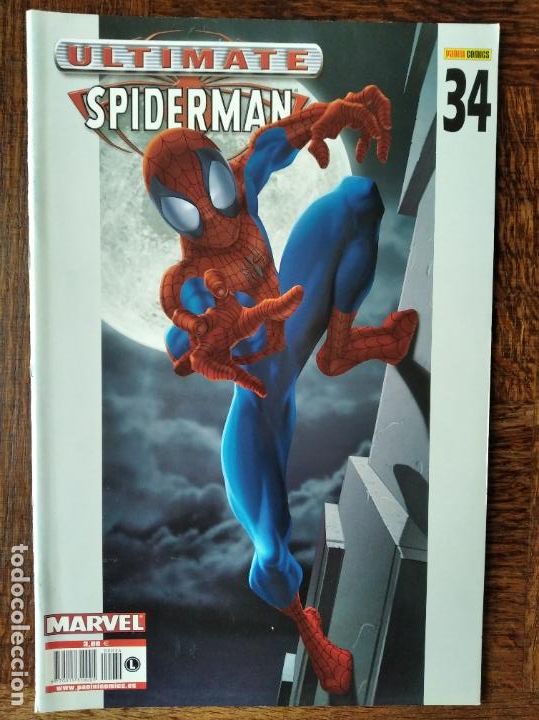 C&oacute;mics: ULTIMATE SPIDER-MAN V.1 N&ordm; 34 -SPIDERMAN MARVEL COMICS PANINI. - Foto 1