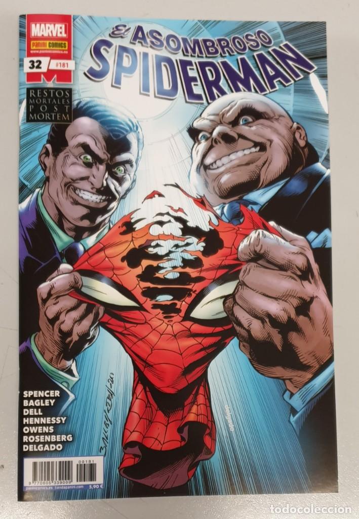 C&oacute;mics: EL ASOMBROSO SPIDERMAN N&ordm; 181 / 32 : RESTOS MORTALES : POST MORTEM - MARVEL - PANINI - Foto 1